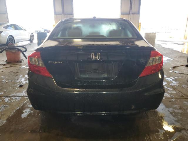 2HGFB2F94CH540460 - 2012 HONDA CIVIC EXL BLACK photo 6