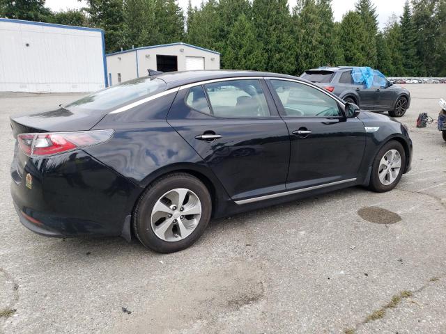 KNAGM4AD2E5068903 - 2014 KIA OPTIMA HYBRID BLACK photo 3