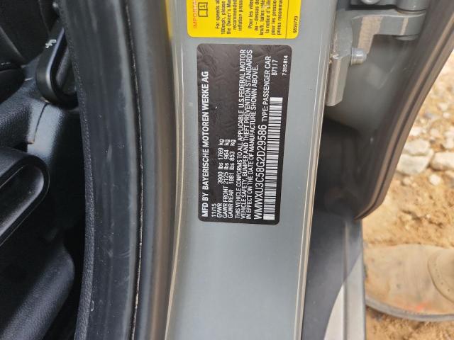 WMWXU3C58G2D29586 - 2016 MINI COOPER S SILVER photo 12