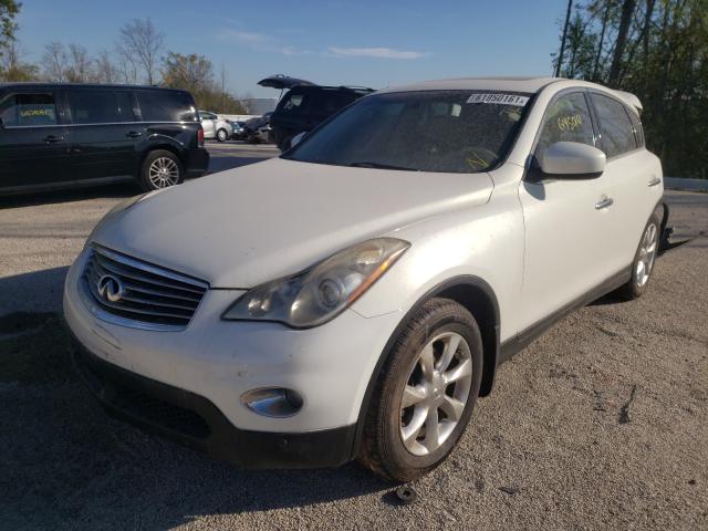 JNKAJ09F78M355744 - 2008 INFINITI EX35 BASE თეთრი ფოტო 2