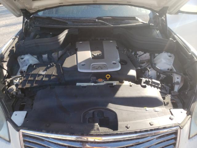 JNKAJ09F78M355744 - 2008 INFINITI EX35 BASE თეთრი ფოტო 7