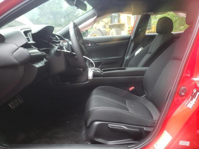 SHHFK7H47JU303766 - 2018 HONDA CIVIC SPORT წითელი ფოტო 7