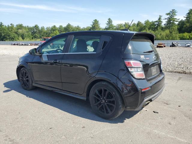 1G1JD6SB3J4102986 - 2018 CHEVROLET SONIC LT BLACK photo 2
