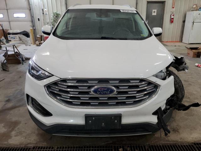 2FMPK4J95LBA73845 - 2020 FORD EDGE SEL WHITE photo 5