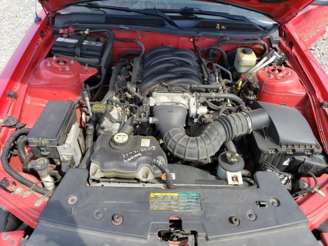 1ZVHT82H165134245 - 2006 FORD MUSTANG GT RED photo 11