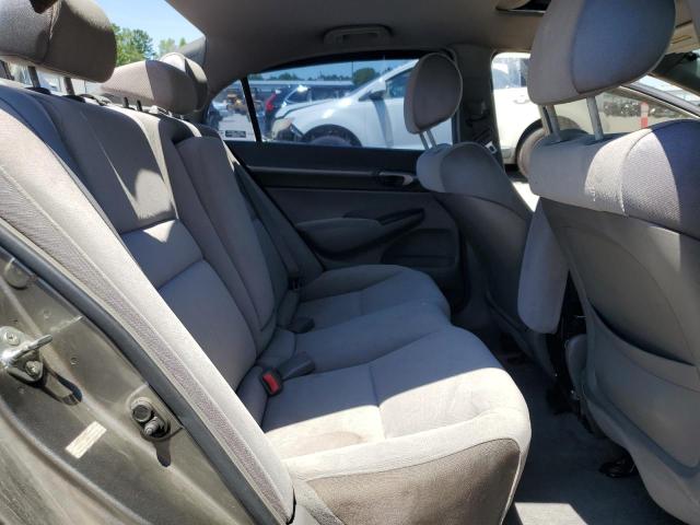2HGFA16838H506361 - 2008 HONDA CIVIC EX GRAY photo 10