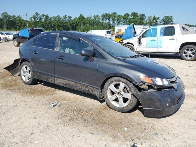 2HGFA16838H506361 - 2008 HONDA CIVIC EX GRAY photo 4