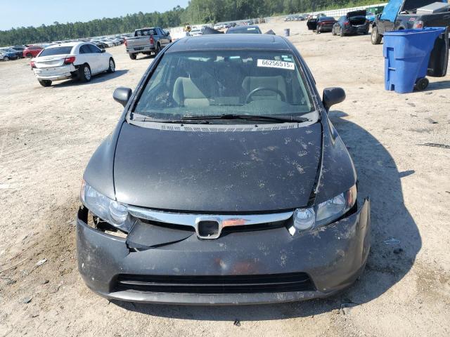 2HGFA16838H506361 - 2008 HONDA CIVIC EX GRAY photo 5