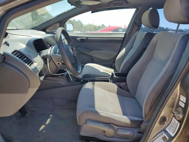 2HGFA16838H506361 - 2008 HONDA CIVIC EX GRAY photo 7