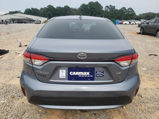 JTDEPMAEXNJ225191 - 2022 TOYOTA COROLLA LE GRAY photo 6