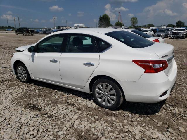 3N1AB7AP6JY235872 - 2018 NISSAN SENTRA S WHITE photo 2