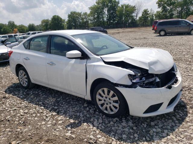 3N1AB7AP6JY235872 - 2018 NISSAN SENTRA S WHITE photo 4