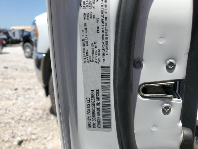 3C6UR5CJ5RG236524 - 2024 RAM 2500 TRADESMAN Weiß Foto 13