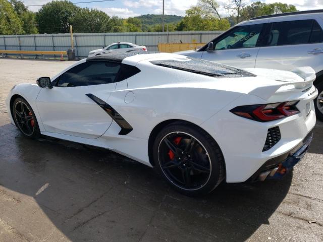 1G1YB2D42M5119000 - 2021 CHEVROLET CORVETTE STINGRAY 2LT WHITE photo 2