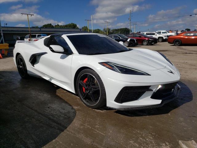 1G1YB2D42M5119000 - 2021 CHEVROLET CORVETTE STINGRAY 2LT WHITE photo 4