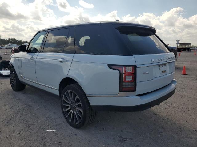 SALGV3EF1GA273766 - 2016 LAND ROVER RANGE ROVE AUTOBIOGRAPHY WHITE photo 2