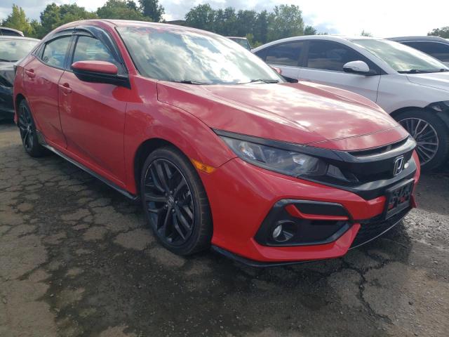 SHHFK7H42LU410307 - 2020 HONDA CIVIC SPORT 红色 照片 4