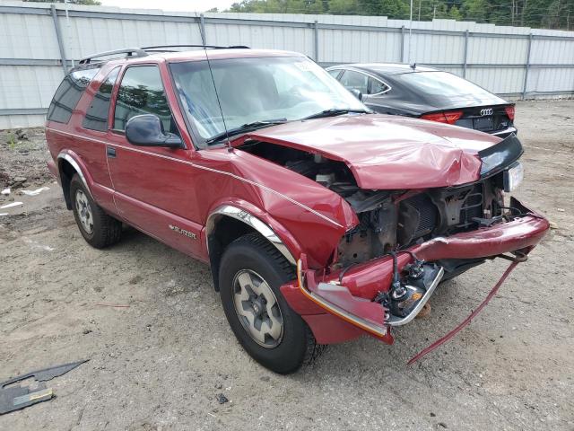 1GNCT18W4WK104031 - 1998 CHEVROLET TRAILBLAZE RED photo 4