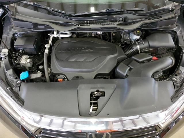 5FNRL6H71NB037019 - 2022 HONDA ODYSSEY EXL BLACK photo 12