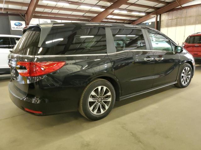 5FNRL6H71NB037019 - 2022 HONDA ODYSSEY EXL BLACK photo 3