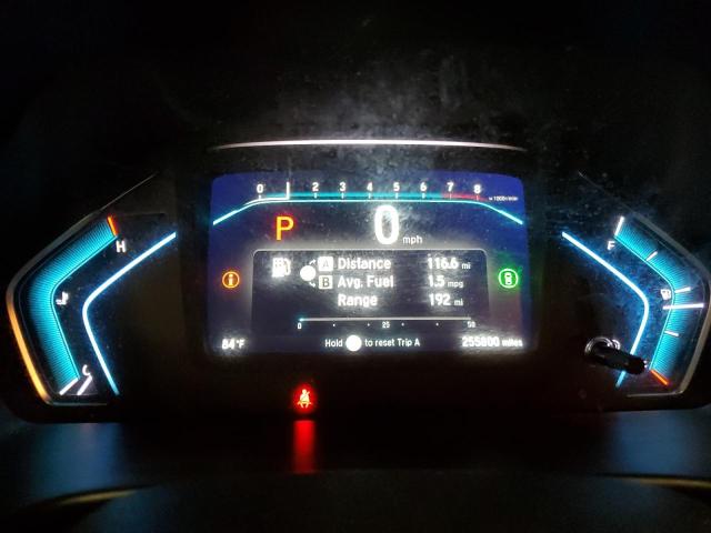 5FNRL6H71NB037019 - 2022 HONDA ODYSSEY EXL BLACK photo 9