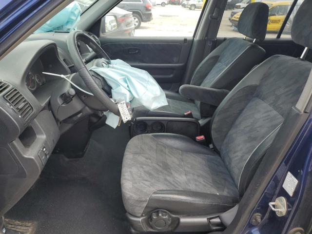 SHSRD78843U116413 - 2003 HONDA CR-V EX BLUE photo 7