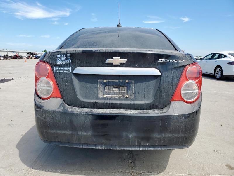 1G1JC5SH3G4115554 - 2016 CHEVROLET SONIC LT BLACK photo 6