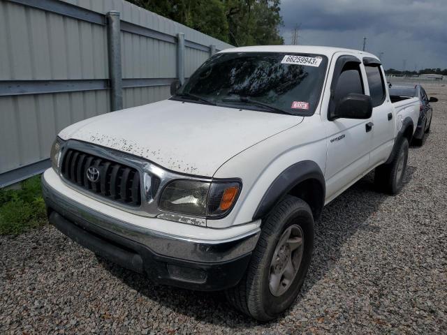 5TEGN92N84Z375623 - 2004 TOYOTA TACOMA DOUBLE CAB PRERUNNER WHITE photo 1