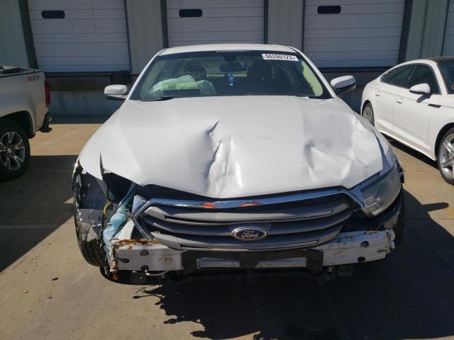 1FAHP2E89EG139606 - 2014 FORD TAURUS SEL WHITE photo 5