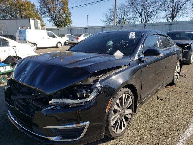 3LN6L5E90HR644496 - 2017 LINCOLN MKZ RESERVE შავი ფოტო 2