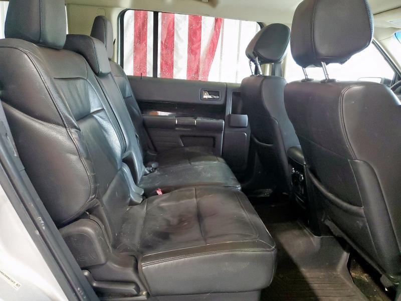 2FMHK6C86KBA15472 - 2019 FORD FLEX SEL SILVER photo 11