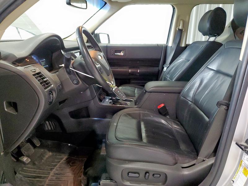 2FMHK6C86KBA15472 - 2019 FORD FLEX SEL SILVER photo 7