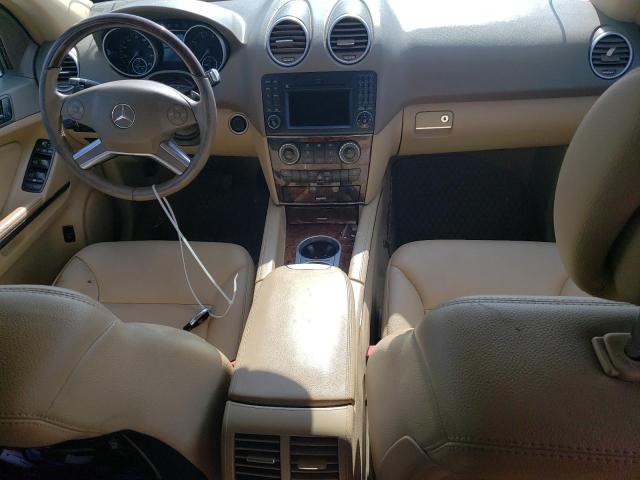 4JGBB8GBXBA644400 - 2011 MERCEDES-BENZ ML 350 4MATIC WHITE photo 8