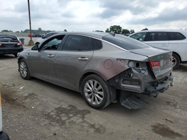 5XXGU4L39GG089723 - 2016 KIA OPTIMA EX SILVER photo 2