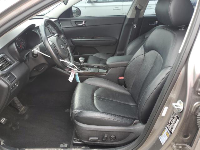 5XXGU4L39GG089723 - 2016 KIA OPTIMA EX SILVER photo 7