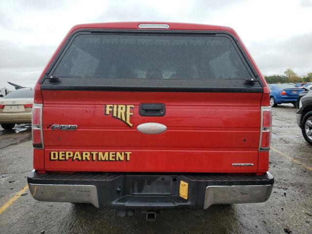 1FTFW1EF8CKD83299 - 2012 FORD F150 SUPERCREW RED photo 6