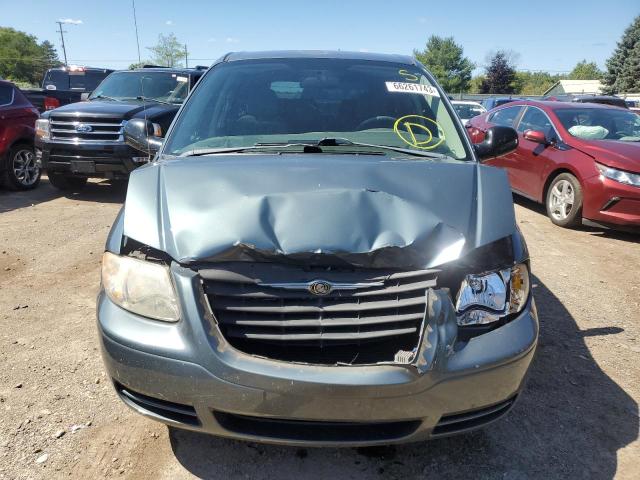 1A4GP45R66B661547 - 2006 CHRYSLER TOWN & COU 青色 照片 5