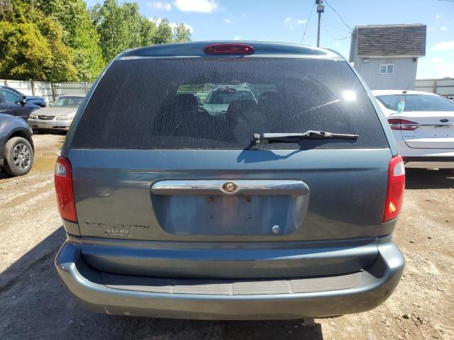 1A4GP45R66B661547 - 2006 CHRYSLER TOWN & COU 青色 照片 6