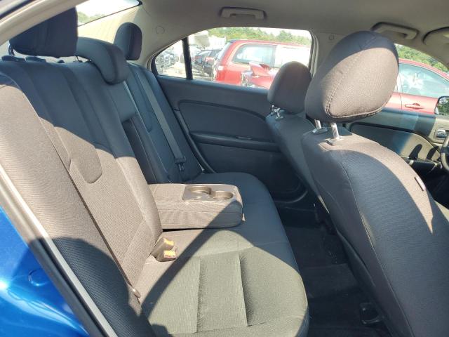3FAHP0HA4CR386119 - 2012 FORD FUSION SE BLUE photo 10