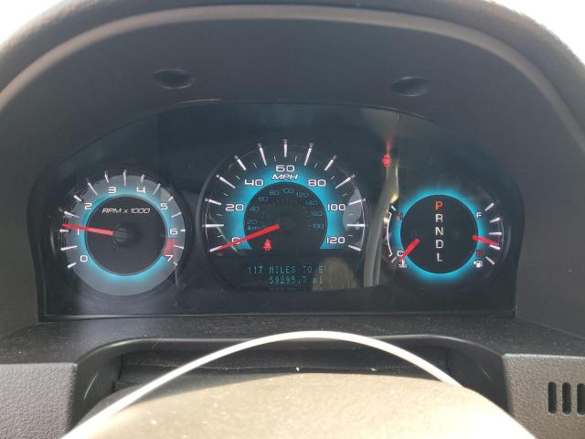 3FAHP0HA4CR386119 - 2012 FORD FUSION SE BLUE photo 9