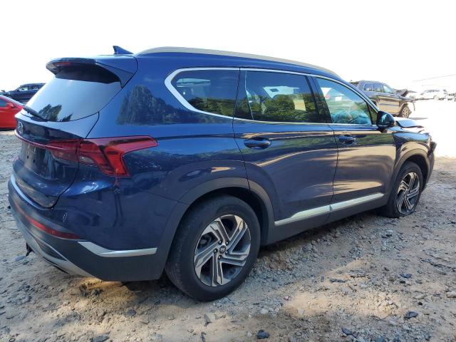 5NMS24AJ5NH408454 - 2022 HYUNDAI SANTA FE SEL BLUE photo 3