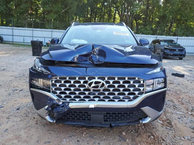 5NMS24AJ5NH408454 - 2022 HYUNDAI SANTA FE SEL BLUE photo 5