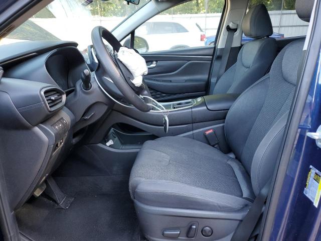 5NMS24AJ5NH408454 - 2022 HYUNDAI SANTA FE SEL BLUE photo 7