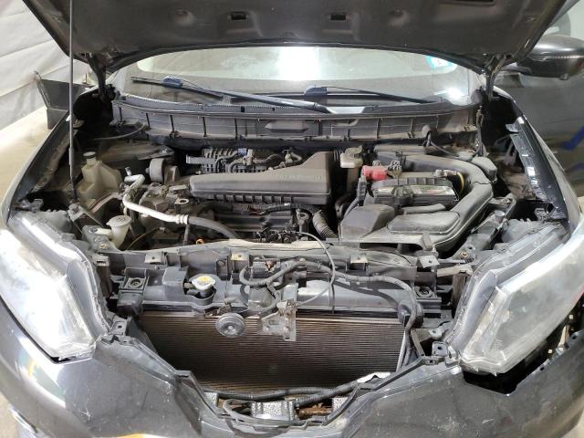 KNMAT2MV2GP727591 - 2016 NISSAN ROGUE S BLACK photo 12