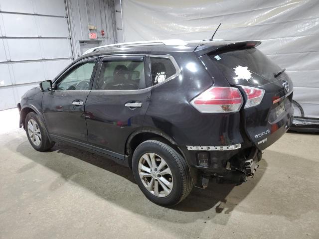 KNMAT2MV2GP727591 - 2016 NISSAN ROGUE S BLACK photo 2