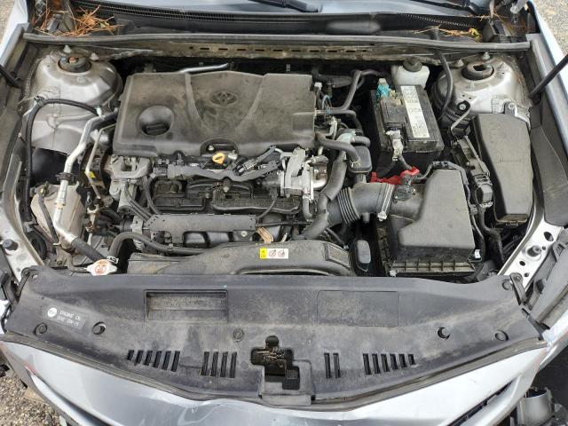4T1B11HK6KU243725 - 2019 TOYOTA CAMRY L SILVER photo 11