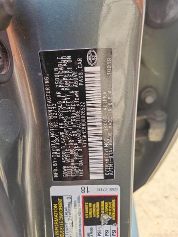 4T1BK1EB8DU026522 - 2013 TOYOTA AVALON BASE GREEN photo 12