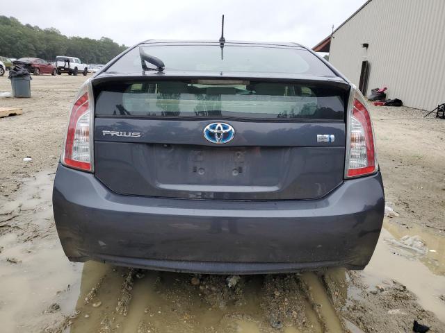 JTDKN3DU9F0399833 - 2015 TOYOTA PRIUS ნაცრისფერი ფოტო 6