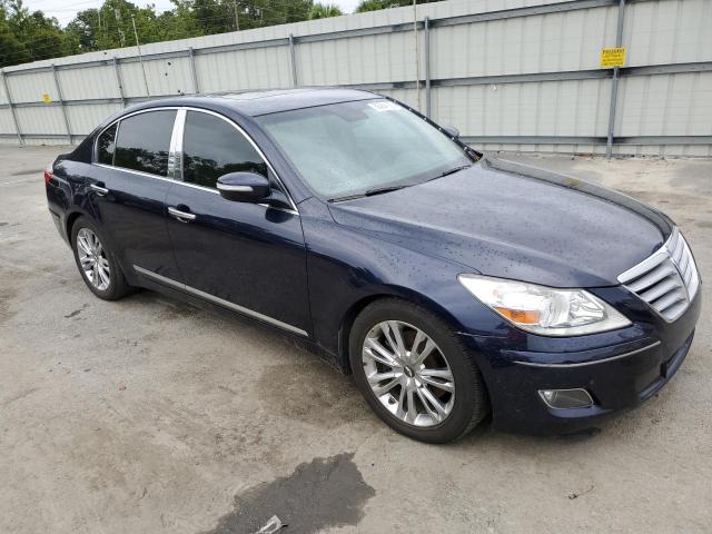 KMHGC4DF5BU120508 - 2011 HYUNDAI GENESIS 4.6L BLUE photo 4