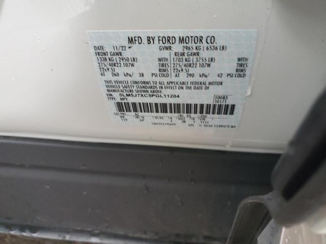 5LM5J7XC5PGL11204 - 2023 LINCOLN AVIATOR RESERVE BEIGE photo 12